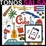 ringtones de salsa gratis android application logo